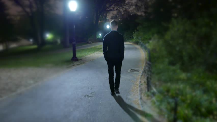 Remarkable, man walking down the street at night regret, that Think, that man walking down the street at night cannot