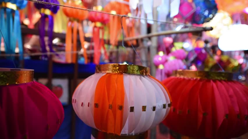 Traditional Lantern For Sale On Occasion Of Diwali Festival In Mumbai 