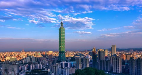 Timelapse Of Taipei City From Stock Footage Video 100 Royalty Free 1259 Shutterstock