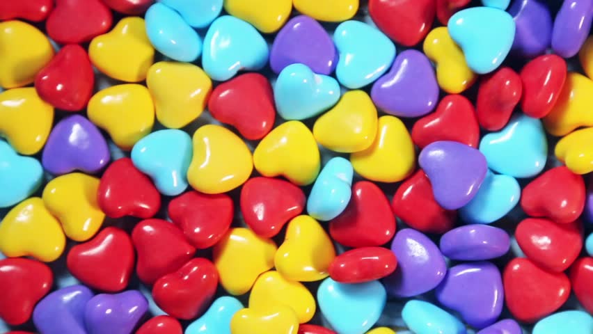 background of colored candy