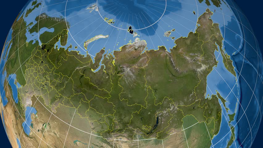 Карта россии из космоса