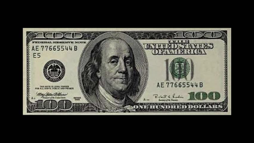 100 Dollar Bill Stock Footage Video 13840547 | Shutterstock