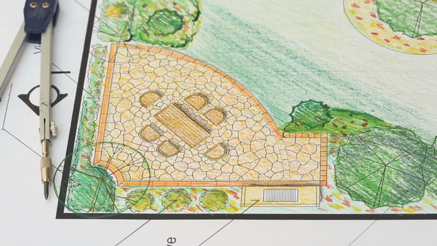 landscape architect design l shape garden plan stock footage video landscape architect design l shape garden plan stock footage video