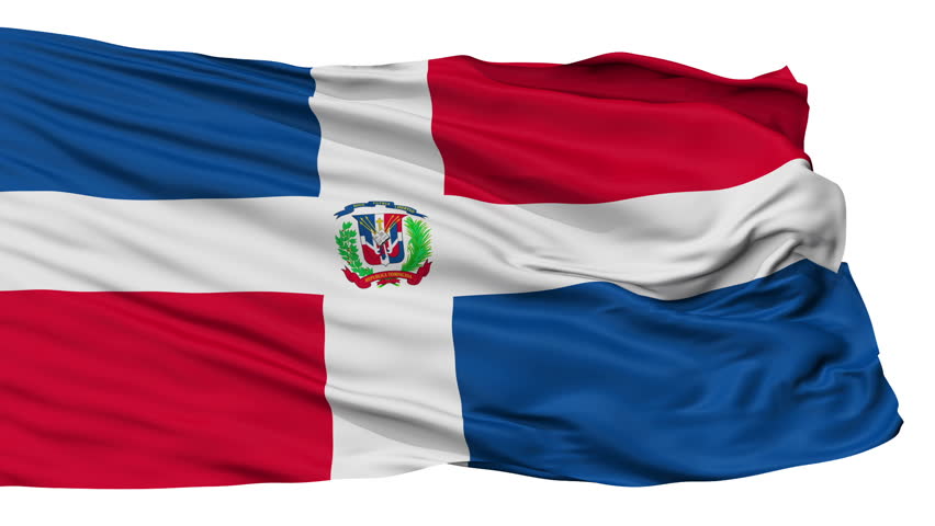 Flag Of Dominican Republic Animation Loop Stock Footage Video 5037131 ...