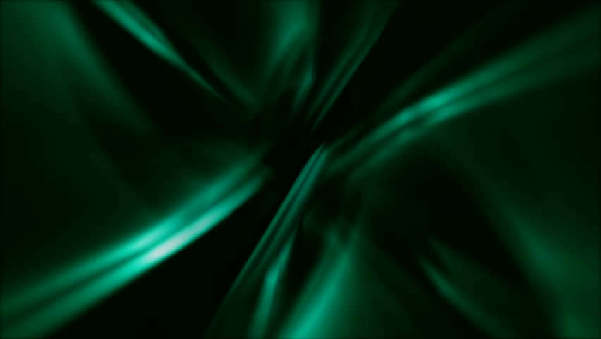 Futuristic Loop Video Animation With Moving Green Background And Lights