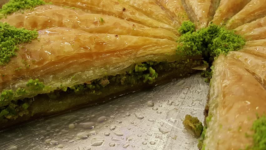 Header of baklava