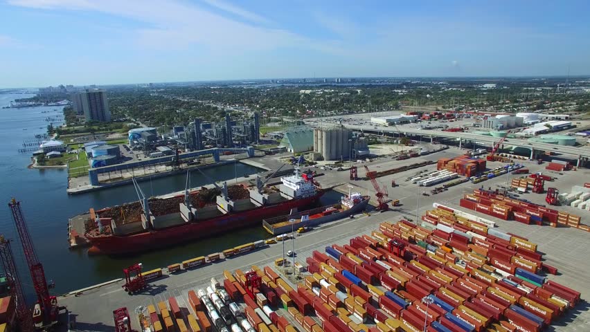 Palm Beach March 1 Aerial Drone Video Of Port Located Palm Beach March 1 Aerial Drone Video Of Port Located At