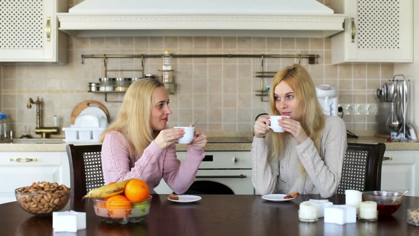 Image result for two girls drinking tea