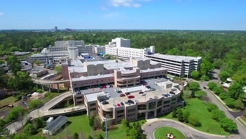 TALLAHASSEE - APRIL 2: Aerial Drone Video Of Tallahassee Memorial ...