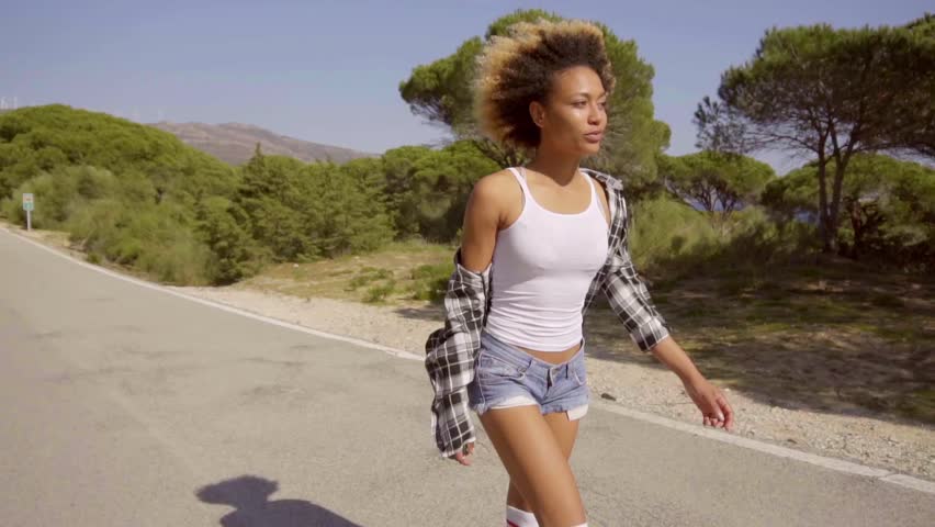 Maratre recommends best of Sexy girl video clip hitchhiking Free amateur bukkake facial cumshot videos