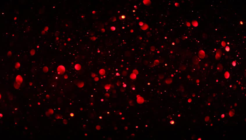 Defocus Bokeh Background Introduction Red Light Stock Footage Video ...