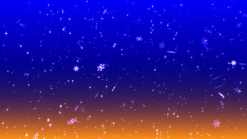 Sparkly Light Star Particles Moving Across A Purple Blue Pink Gradient ...