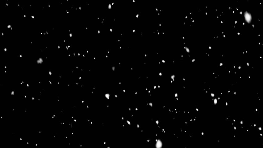 Snow Falling Alpha Transparency Stock Footage Video 2574035 Shutterstock