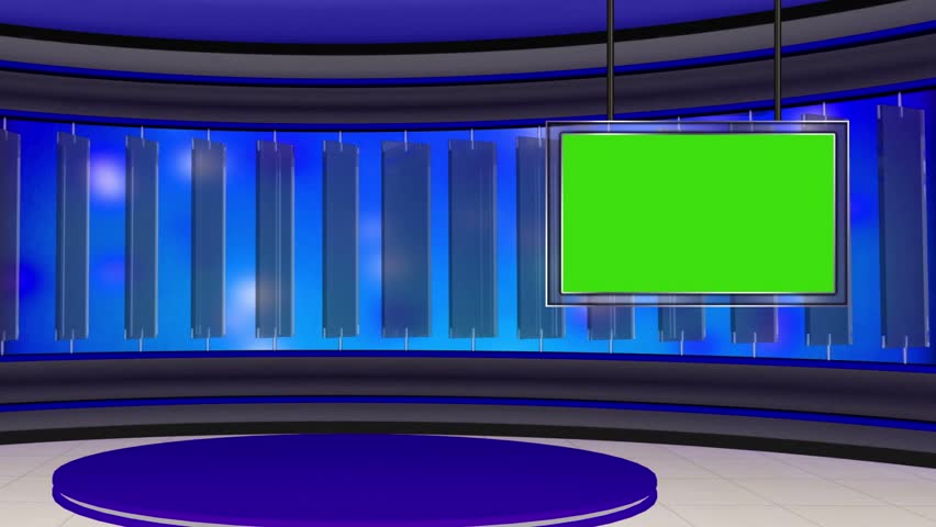 Stock video of news tv studio set - | 17477869 | Shutterstock