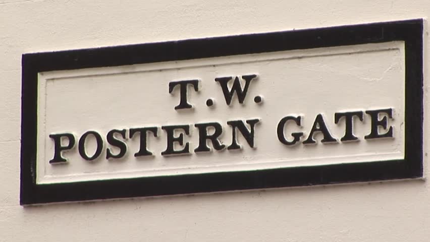 Header of postern