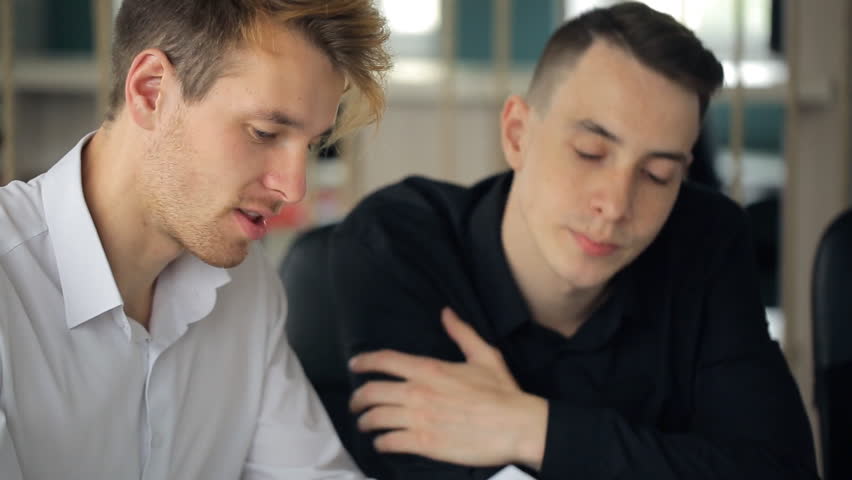 Two young men