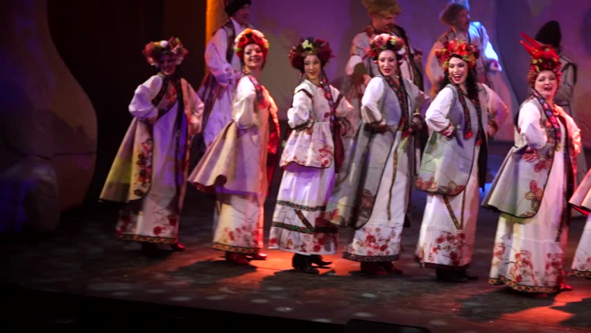 Katni India 23 November 2017 The Bride And Groom At Indian Moscow Russia January 20 2016 First Russian Folk Musical The