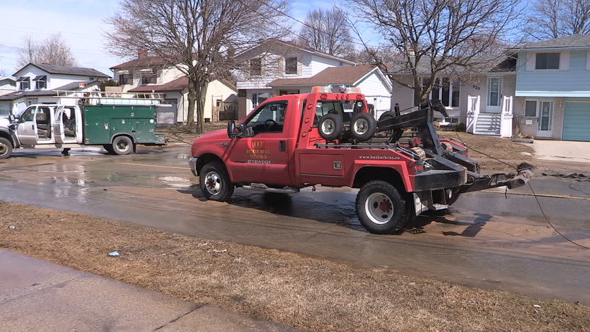 Kitchener Ontario Canada February 2014 Stock Footage Video