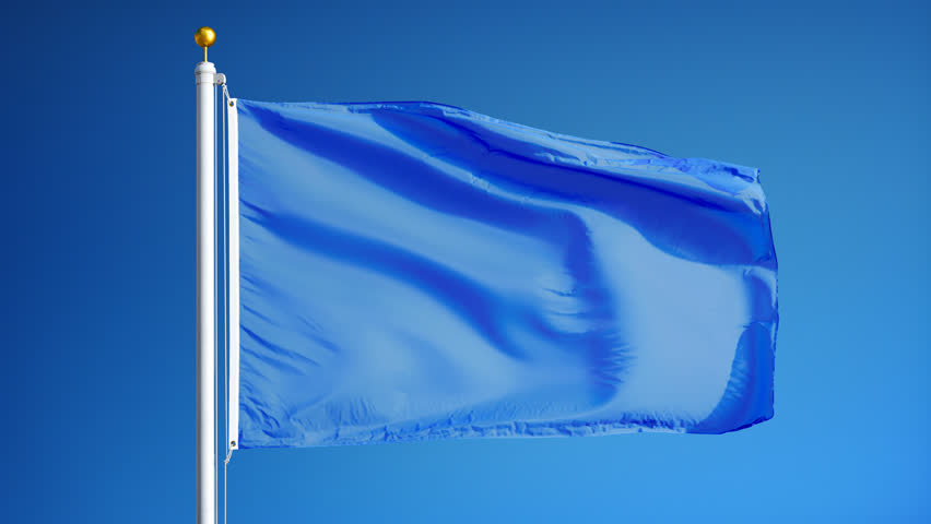 light blue white light blue flag
