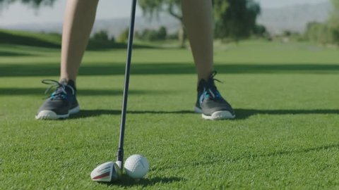 Golf Swing Lady Stock Video Footage 4k And Hd Video Clips