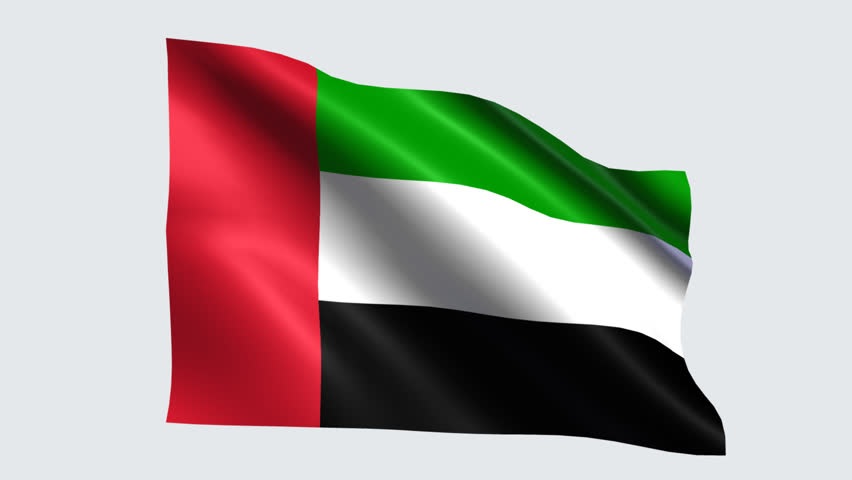 Uae Flag Stock Footage Video | Shutterstock