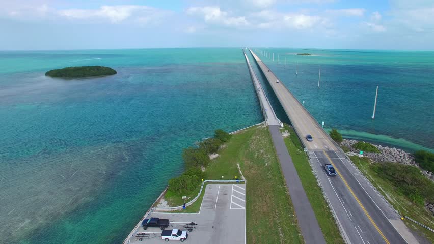 Overview of the Overseas Highway and Beach image - Free stock photo ...