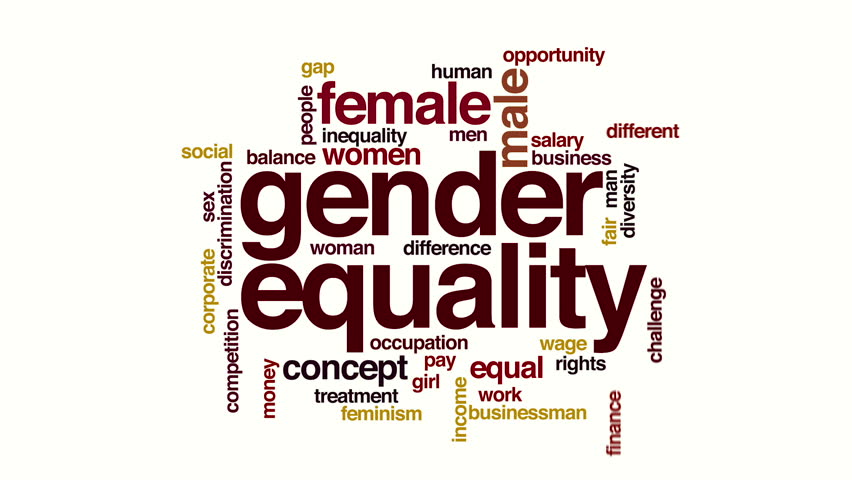 gender-inequality-animated-word-cloud-text-design-animation-stock