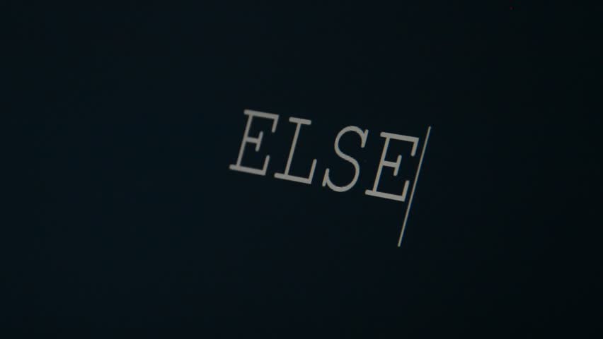 Header of else