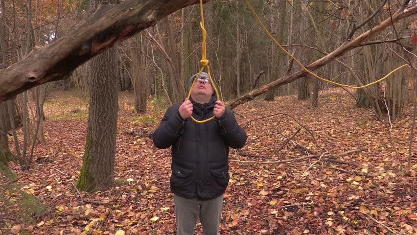 Парень в петле времени. Петля повешенного.