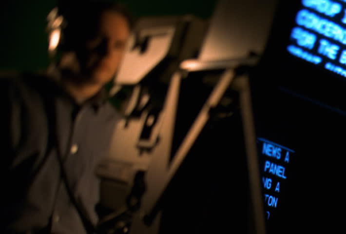 Header of Teleprompter