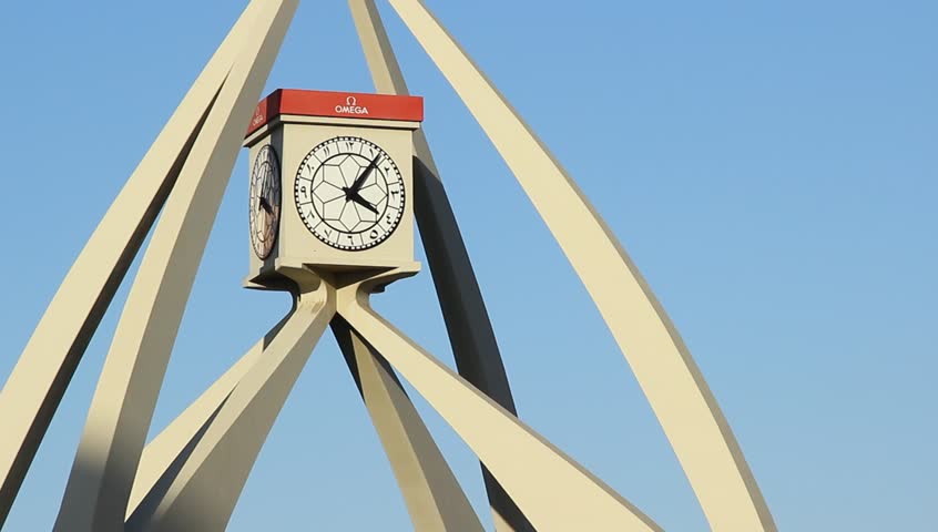 Clock in dubai