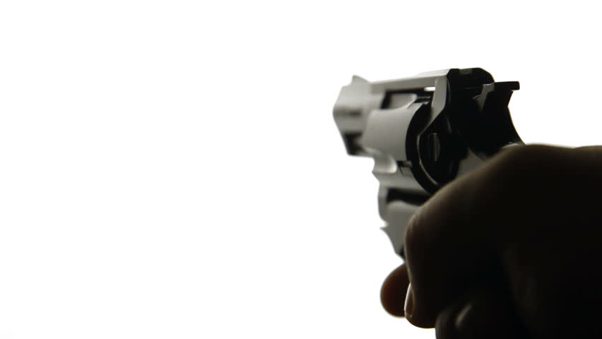 Black Man Holding Gun Stock Footage Video | Shutterstock