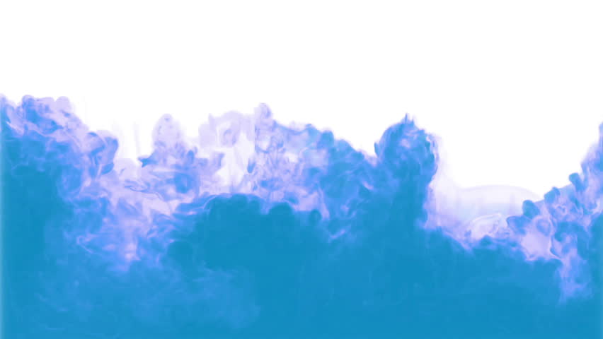 Stock Video Clip of BLUE INK BACKGROUND. INK IN WATER SERIES ...