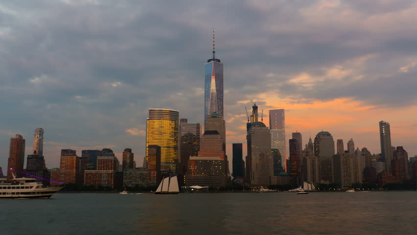 city in background