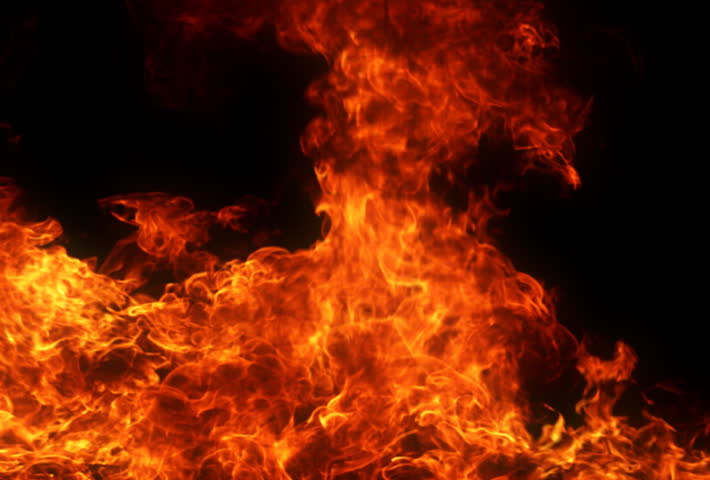 Red Fire, High-definition 3d Render Stock Footage Video 375355 ...