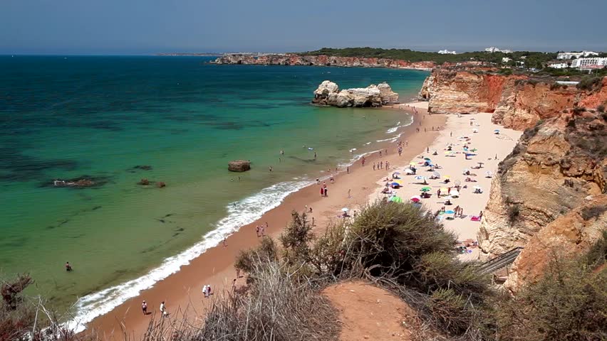 Atlantic Ocean in South Portugal Stock Footage Video (100% Royalty-free) 2466119 | Shutterstock