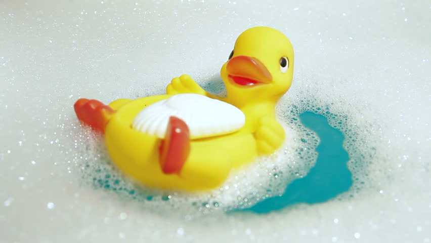 Rubber Ducky Stock Footage Video Shutterstock Rubber Duck And Baby Soap In The Bathroom