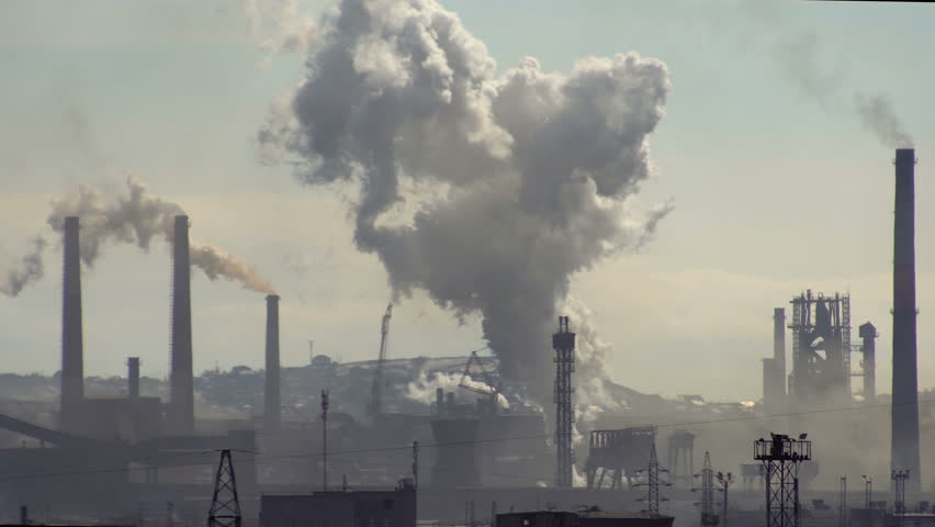 Industrial Smog. Time-lapse Stock Footage Video 1605217 | Shutterstock