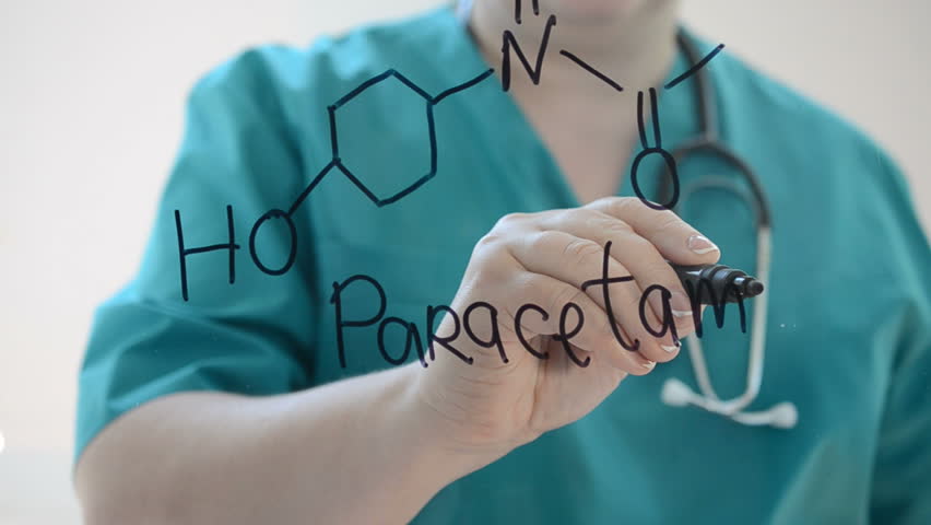 Header of paracetamol