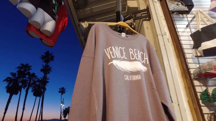 The S At Venice Beach Stock Footage Video 100 Royalty Free The S At Venice Beach Souvenirs On Los Angeles California April 19 2017
