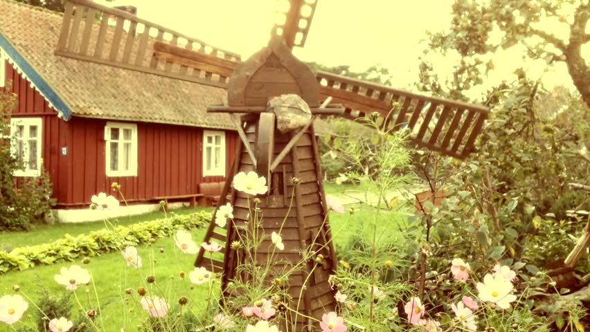 Decorative Windmill Stock Footage Video 100 Royalty Free 2820769   2 