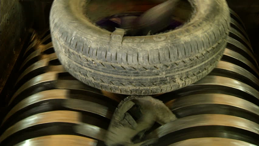 Car Tire Isolated Stock Footage Video | Shutterstock