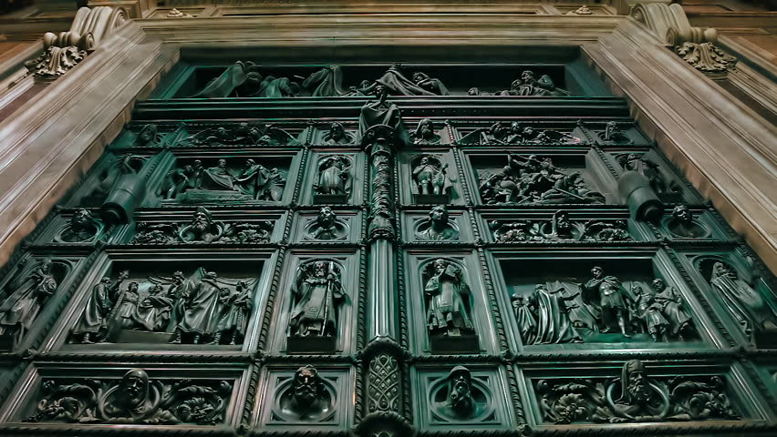Западные двери исаакиевского собора