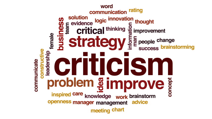 Header of criticism
