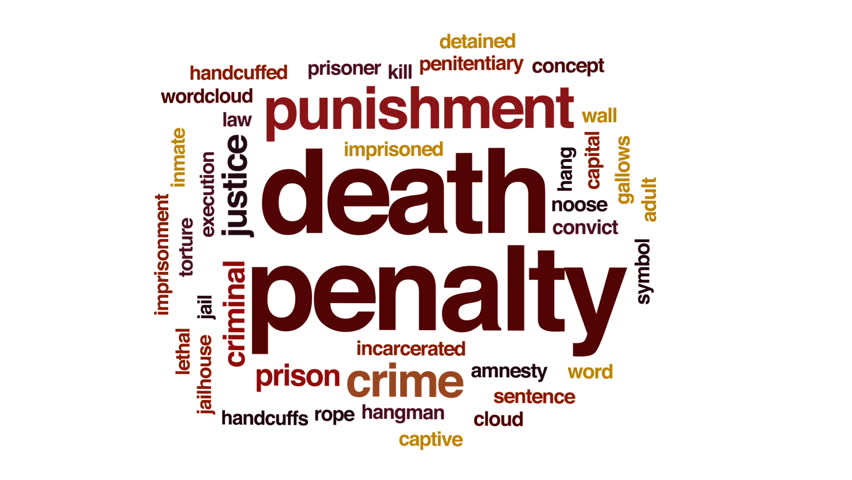 death-penalty-animated-word-cloud-text-design-animation-stock-footage