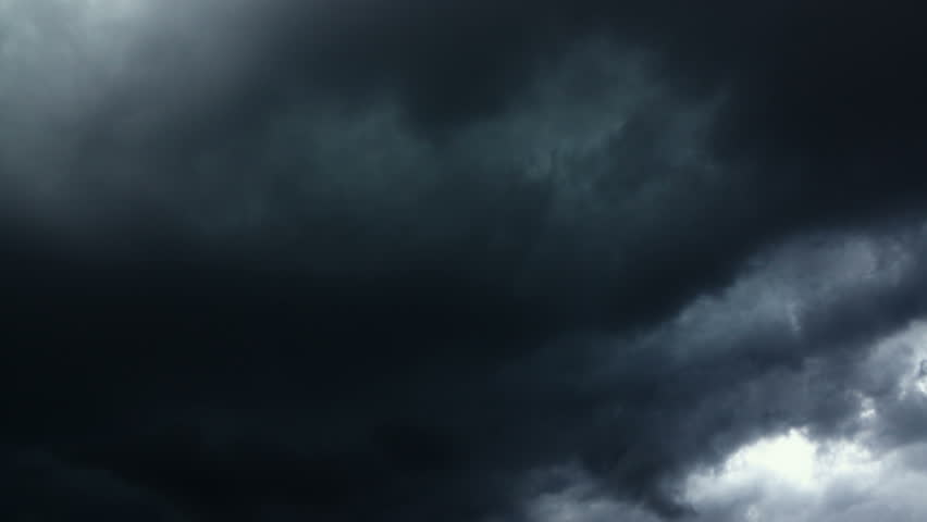 Stock Video Clip of Over head Shot of rain cloud come | Shutterstock
