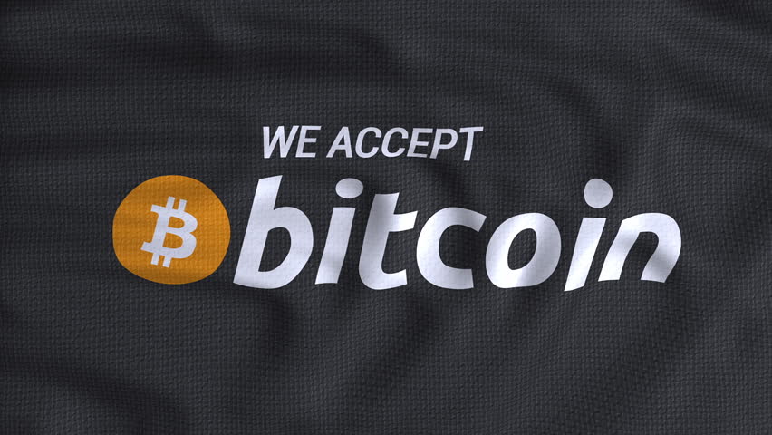 We Accept Bitcoin Dark Flag Stock Footage Video 100 Royalty Free 31568149 Shutterstock - 