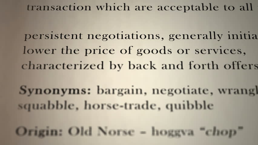Header of Haggle