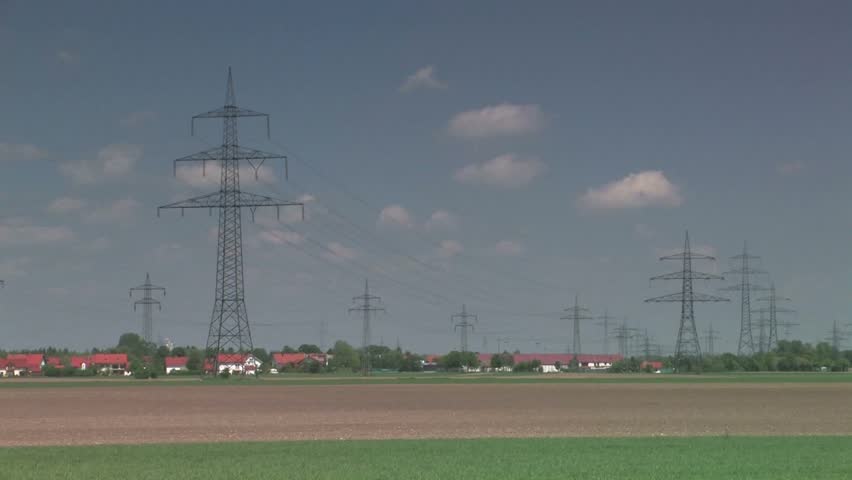 Power Line Stock Footage Video (100% Royalty-free) 3221479 | Shutterstock