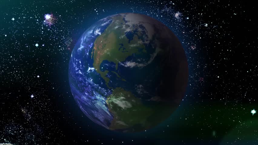 3d Earth Animation.Universe Zoom .Background Animation ...